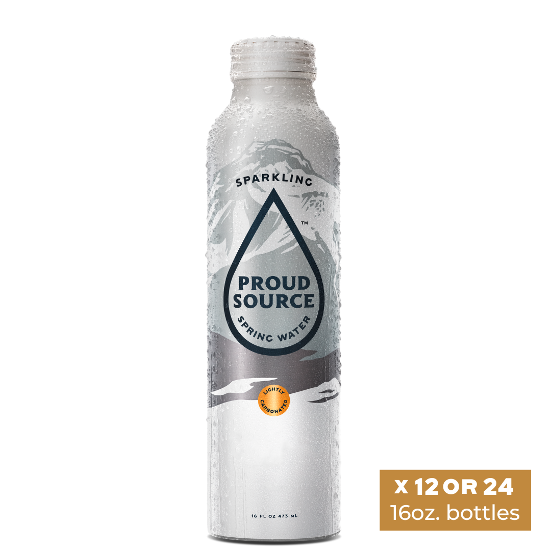 PROUD SOURCE WATER - Sparkling Spring Water 16 or 25oz