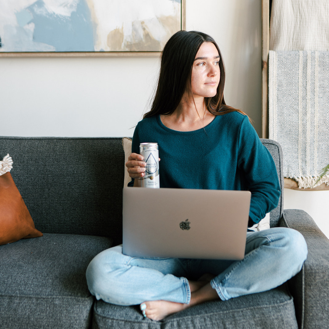 PROUD SOURCE WATER - Sparkling Spring Water Cans - 12oz