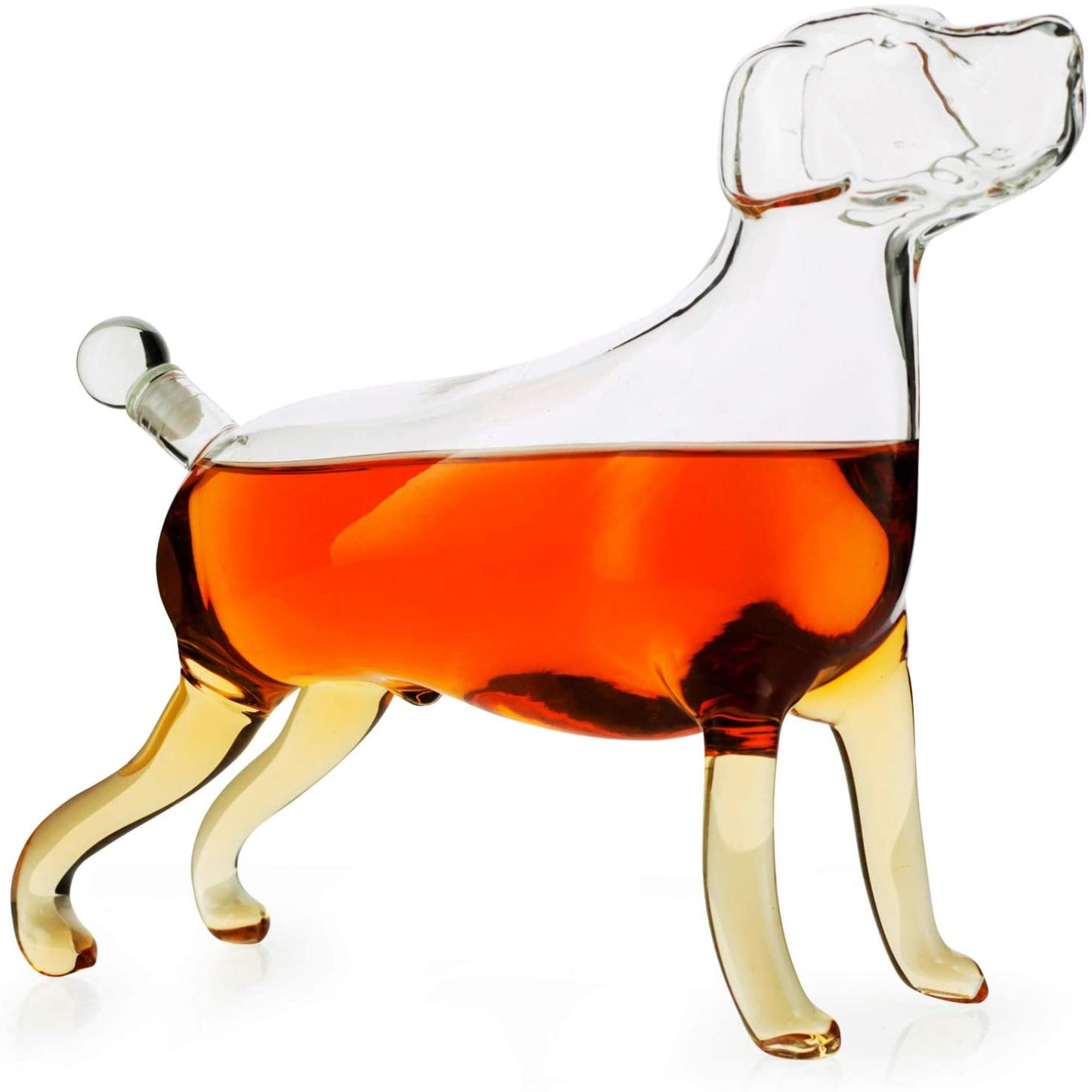 The Wine savant - Labrador Dog Animal Whiskey and Wine Decanter - 500ml