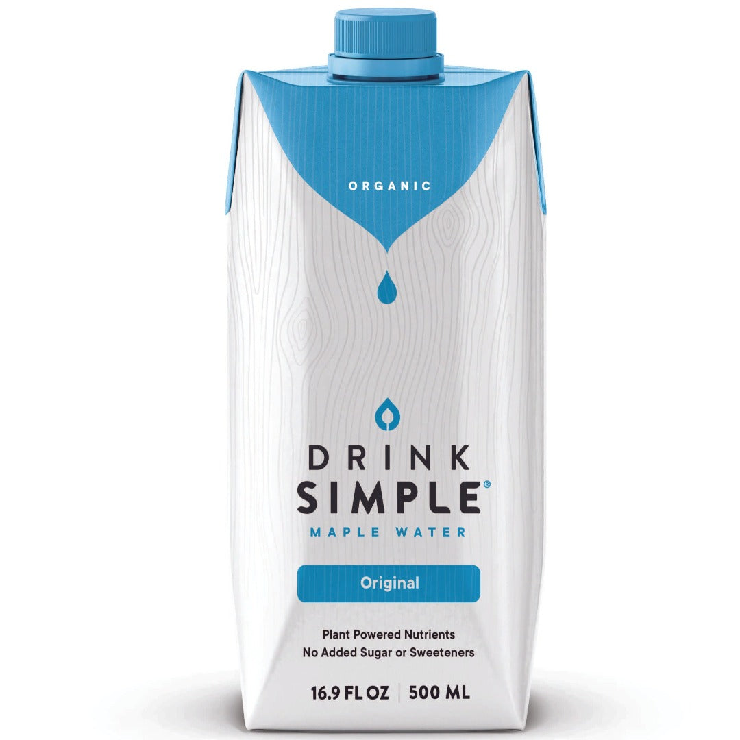 Drink Simple - Maple Water - Pack of 12 - 16.9 oz.