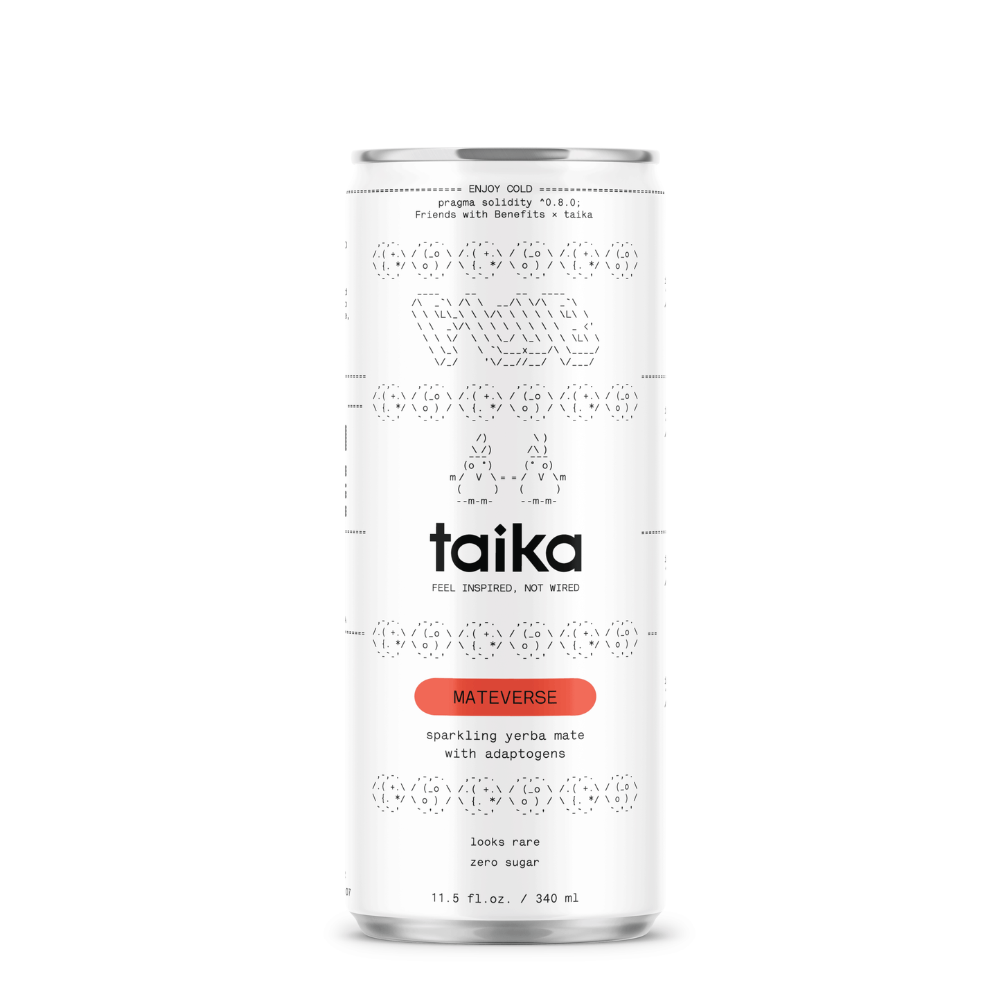 Taika - Mateverse - Sparkling Yerba Mate Tea  - 12-Pack - 8oz