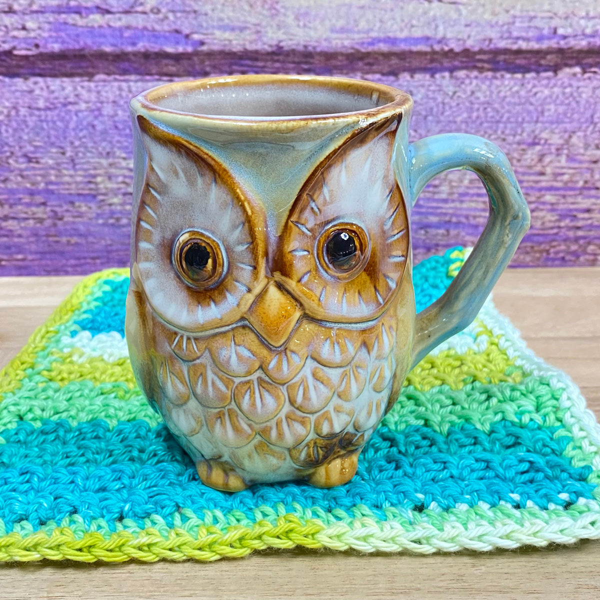 Plum Deluxe Tea - Wise Owl Pewter Tea Infuser and Mug