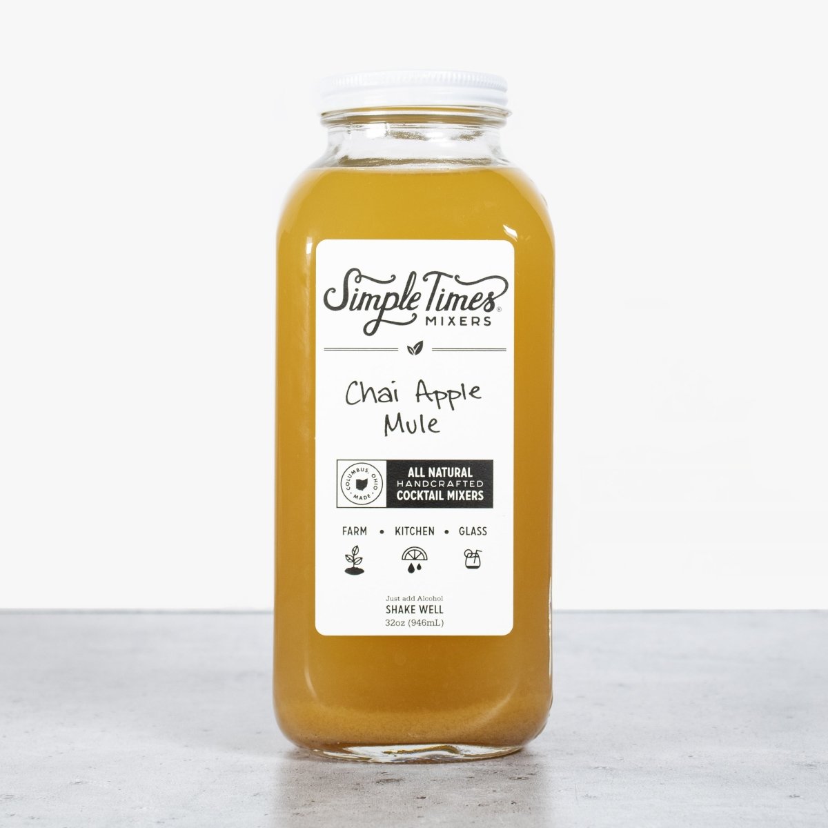 Simple Times Mixers - Chai Apple Mule - 32oz + FREE shipping