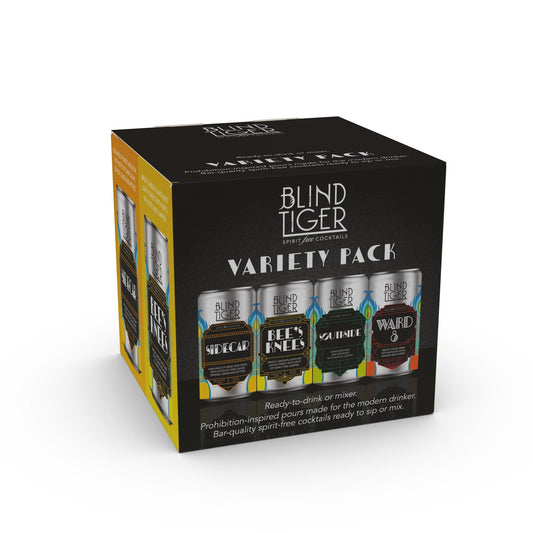 Blind Tiger - Variety 4-Pack - Spirit-Free - Slim Cans -  8.4oz