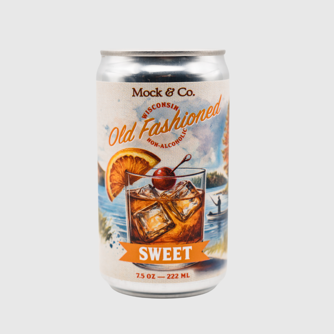 Mock & Co - Wisconsin Old Fashioned- Sweet (Non-Alcoholic)