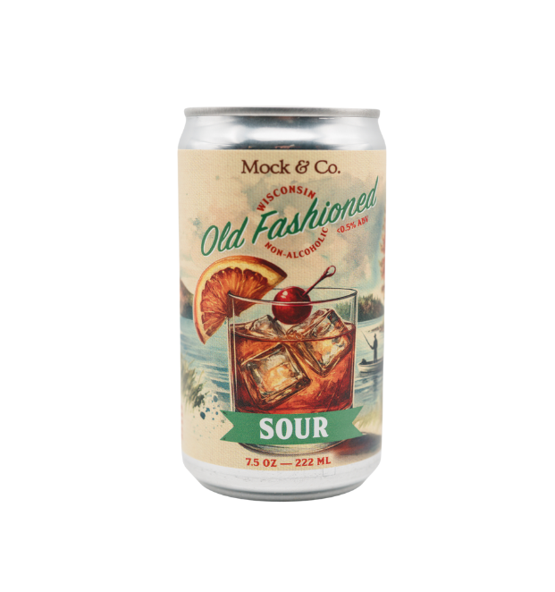 Mock & Co - Wisconsin Old Fashioned Sour (Non-Alcoholic)