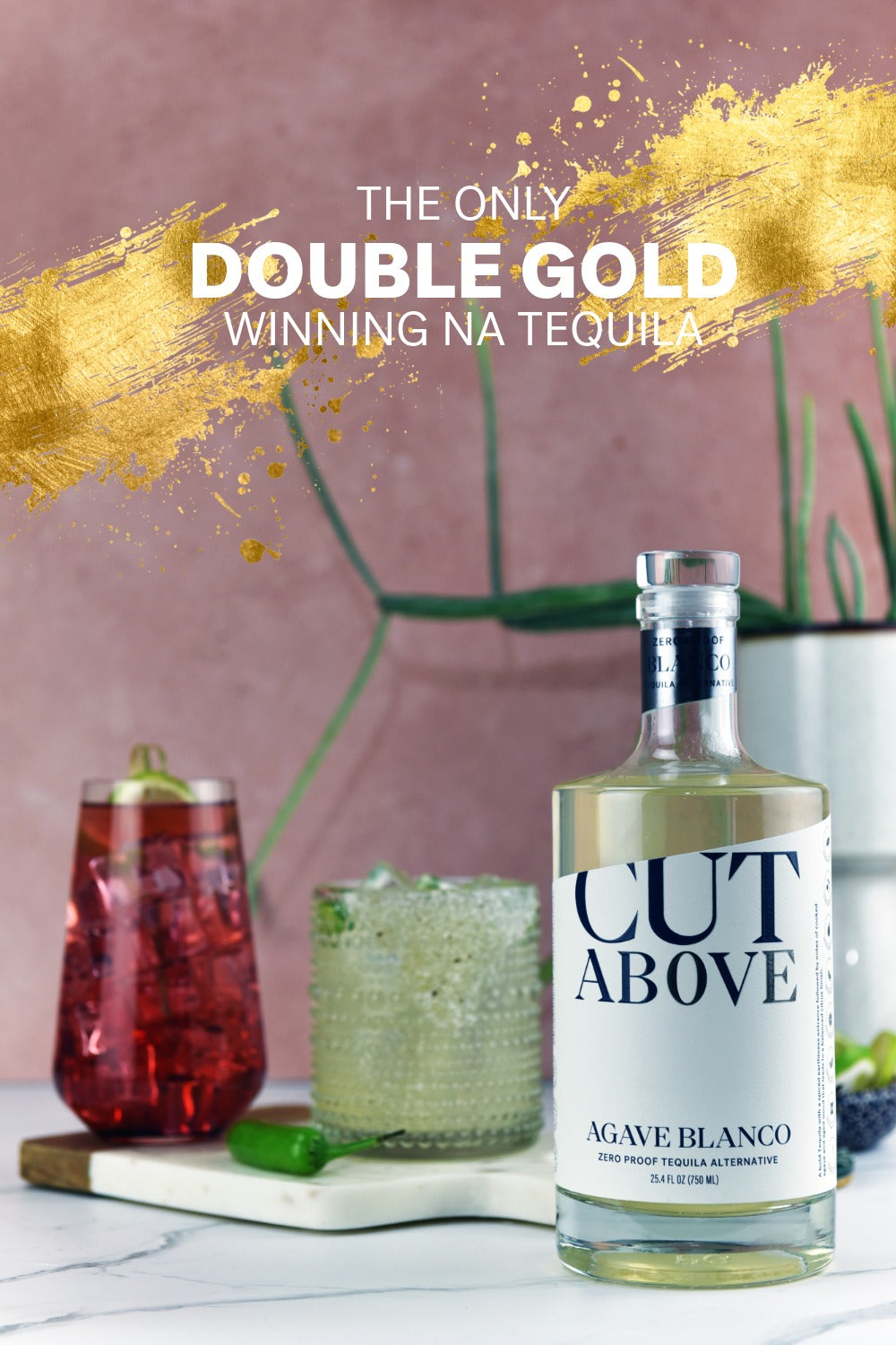 Cut Above - Zero Proof Agave Blanco Tequila