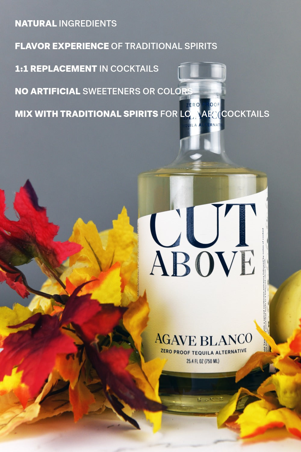 Cut Above - Zero Proof Agave Blanco Tequila