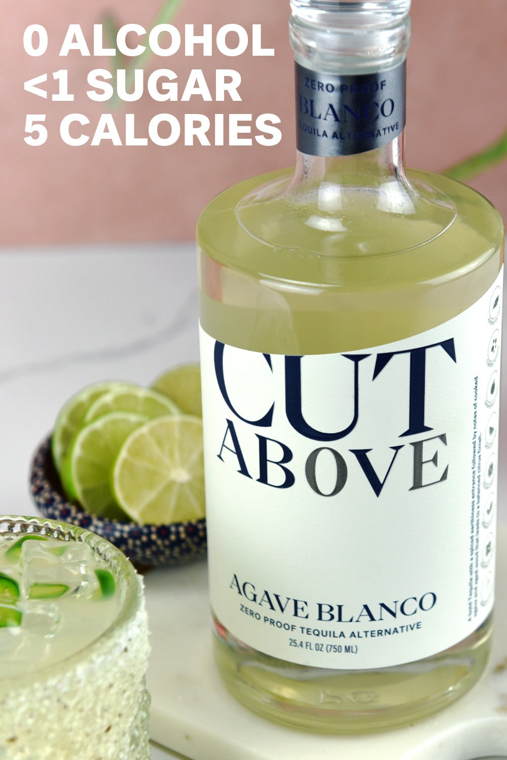 Cut Above - Zero Proof Agave Blanco Tequila