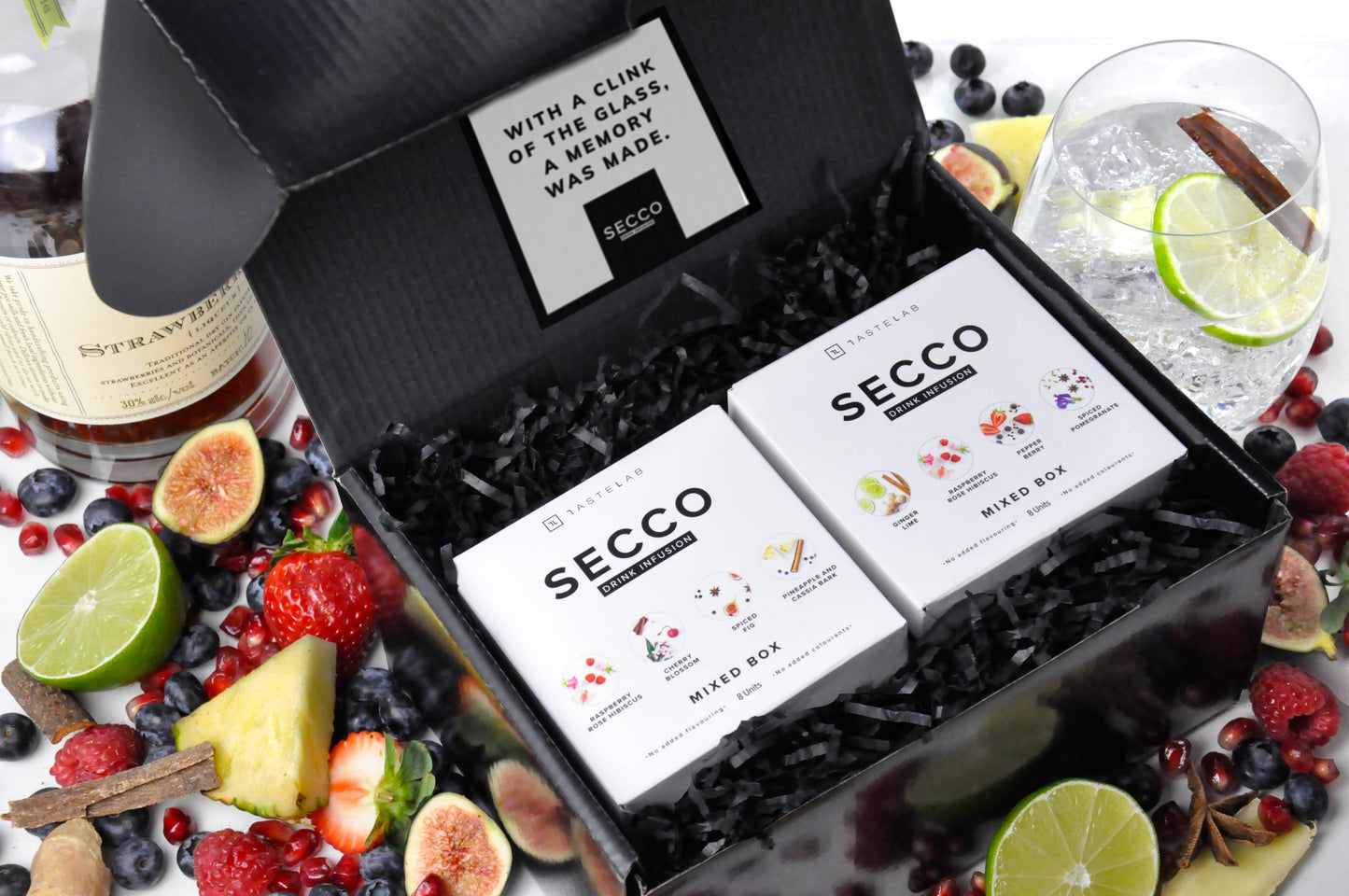 Secco Drink Infusion - The Ultimate Gift Set for Cocktails & Mocktails