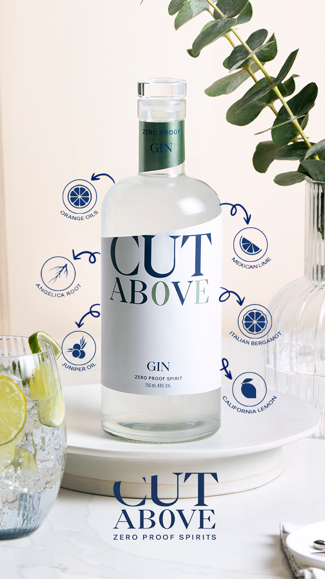 CUT ABOVE - Zero Proof Gin - 750ml