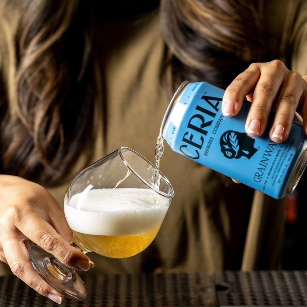 Ceria - Grainwave 0.00% ABV Belgian-Style White