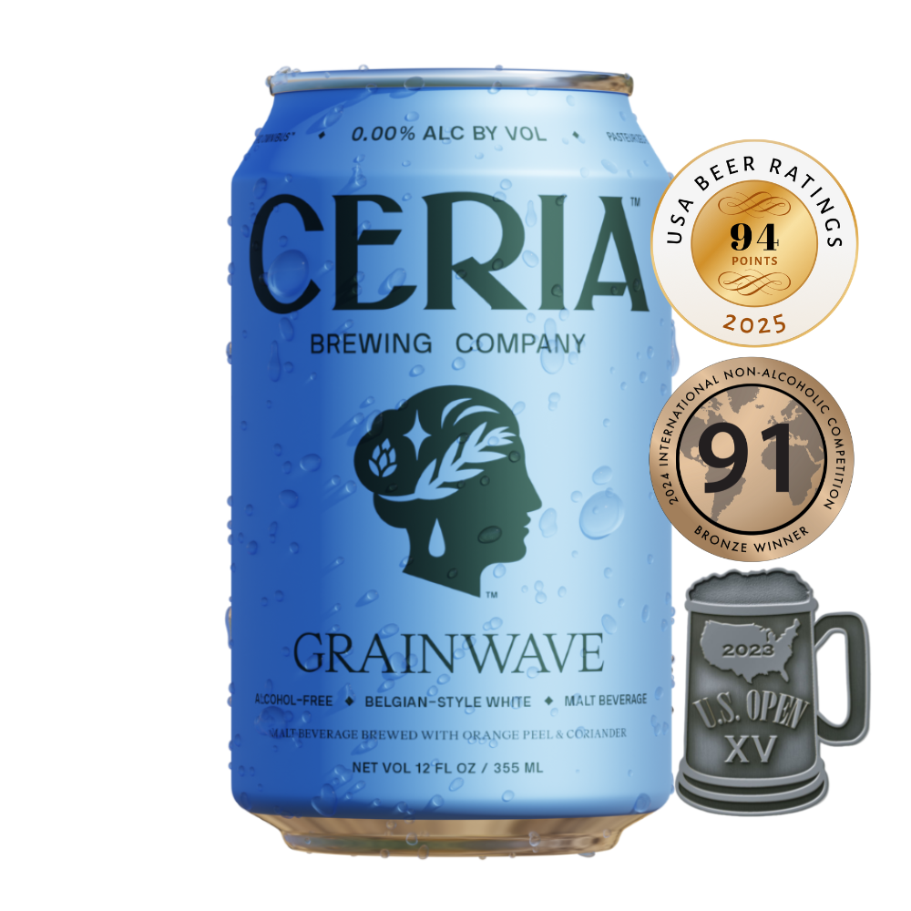 Ceria - Grainwave 0.00% ABV Belgian-Style White