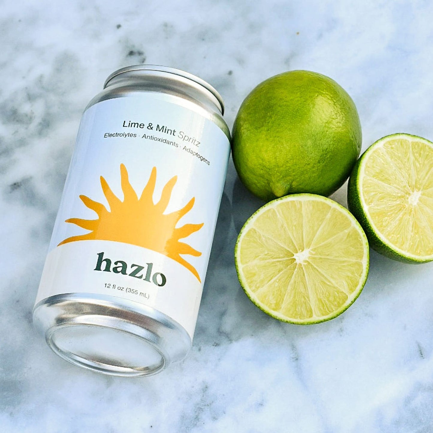 Hazlo - Lime & Mint Spritz - 8oz Cans