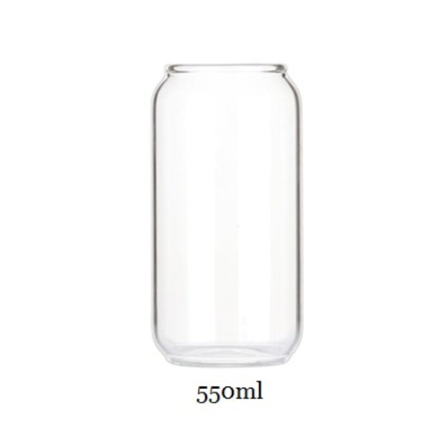Faz - Can Shaped Transparent Glass Jar