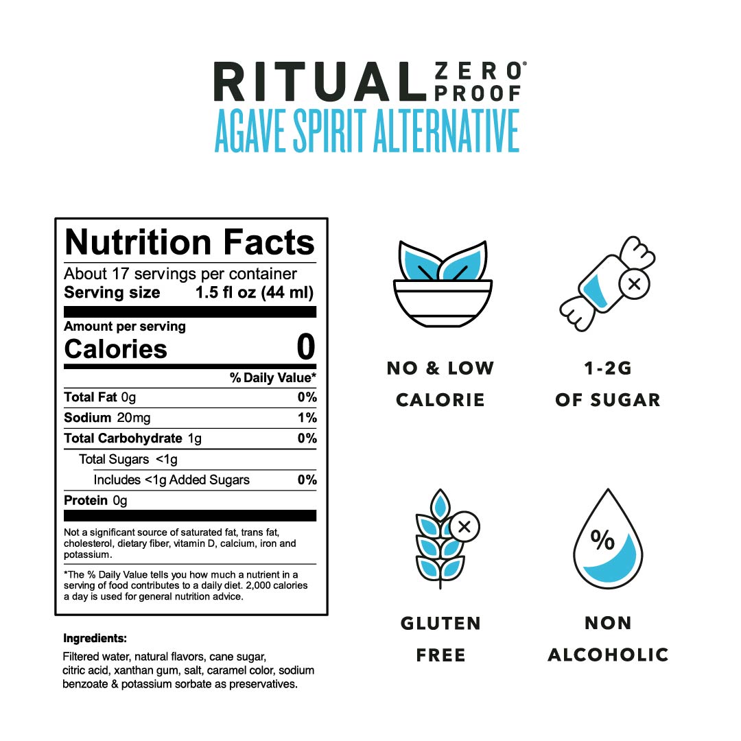Ritual Zero Proof - Ritual Tequila Alternative