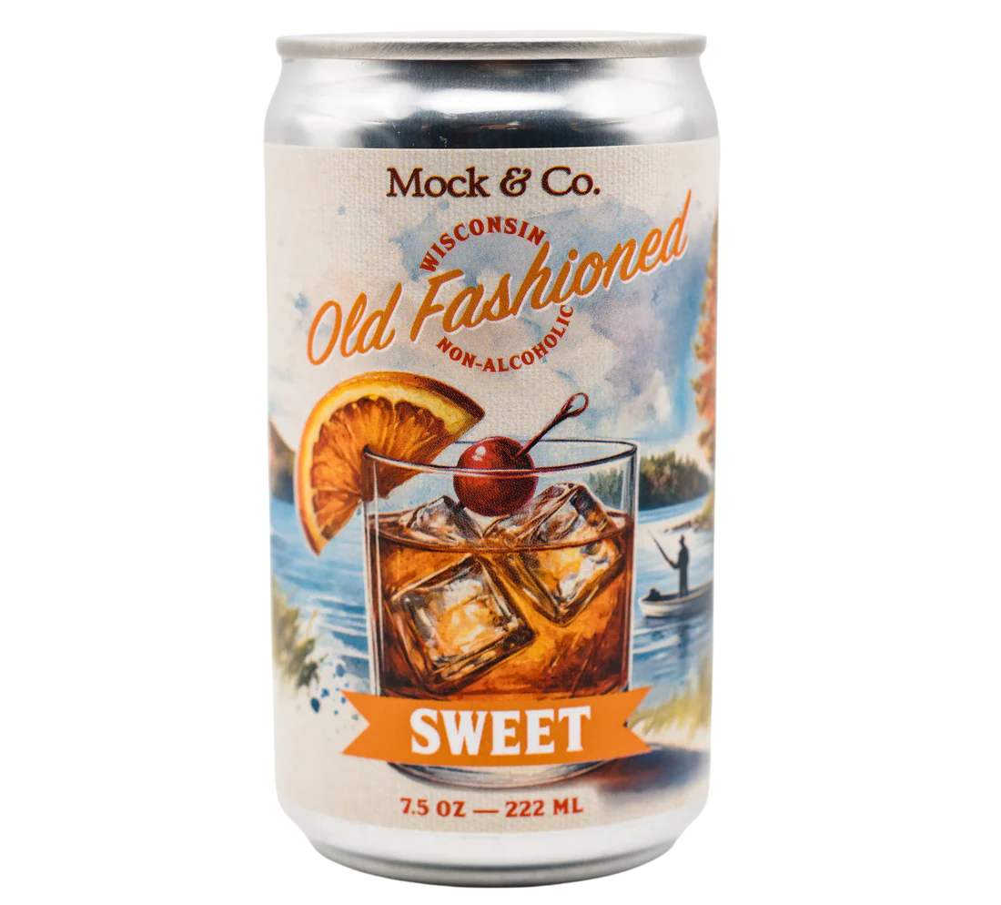 Mock & Co - Wisconsin Old Fashioned- Sweet (Non-Alcoholic)