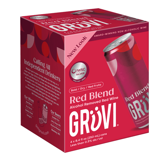 Grüvi - Alcohol-Free Dry Red Blend #4