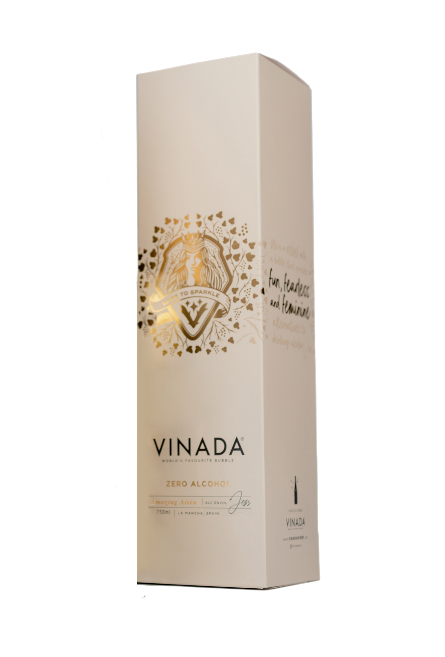 VINADA® - AMAZING AIRÉN GOLD (0%) 750 ML GIFTSET