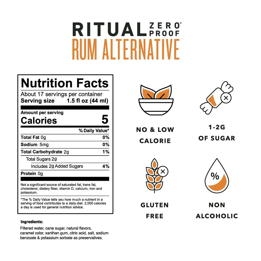 Ritual Zero Proof - Non-Alcoholic Rum Alternative
