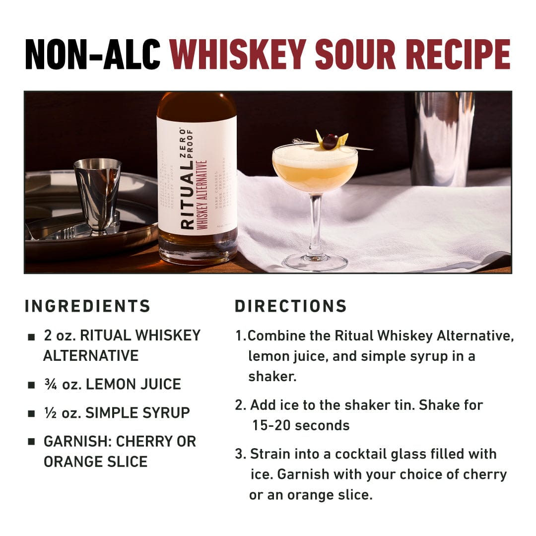 Ritual Zero Proof - Ritual Whiskey Alternative