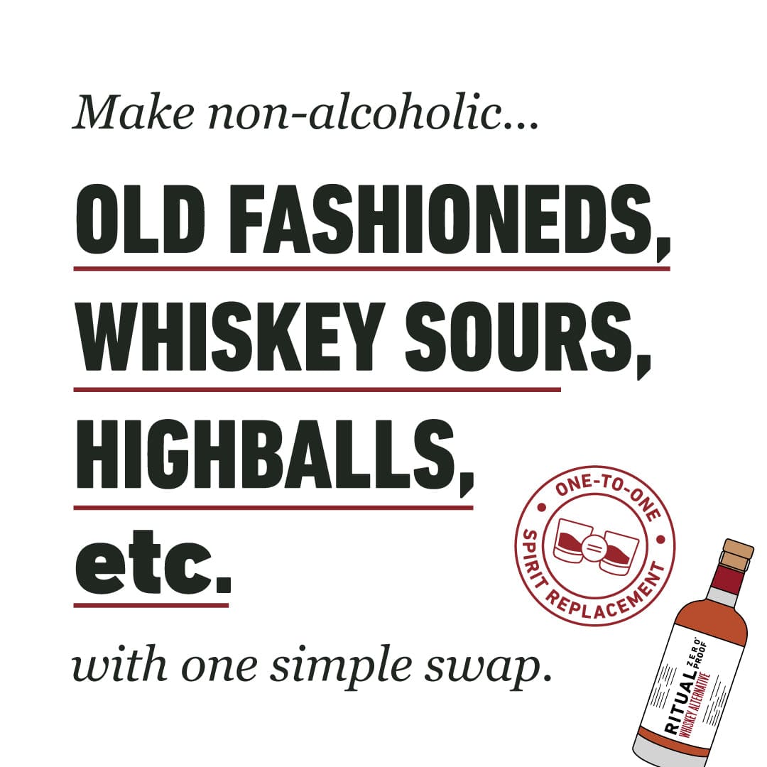Ritual Zero Proof - Ritual Whiskey Alternative