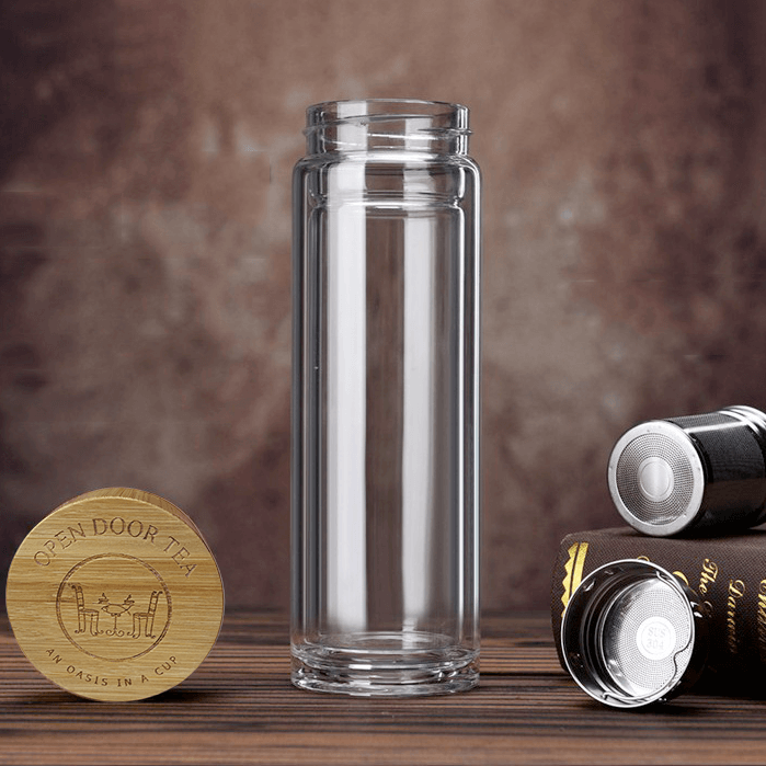 Open Door Tea - Bamboo Tea Tumbler