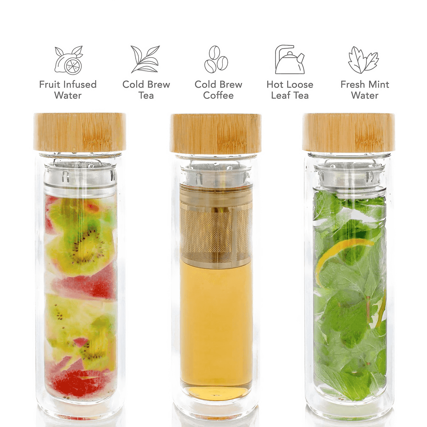 Open Door Tea - Bamboo Tea Tumbler