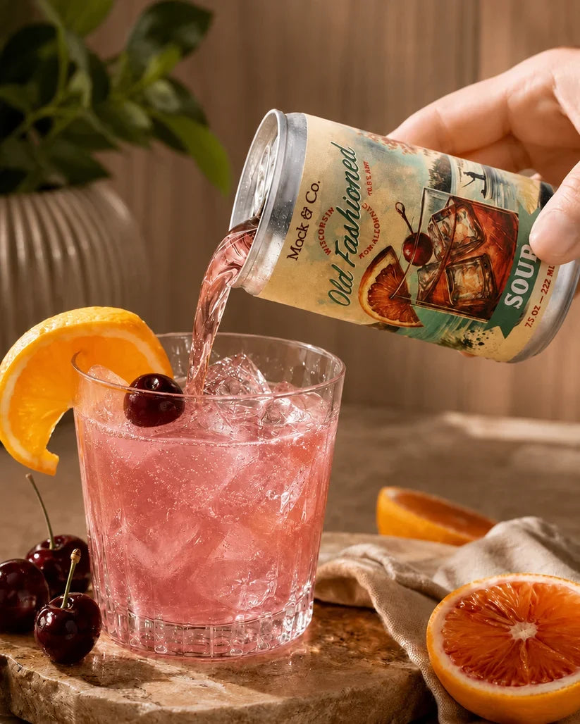 Mock & Co - Wisconsin Old Fashioned Sour (Non-Alcoholic)