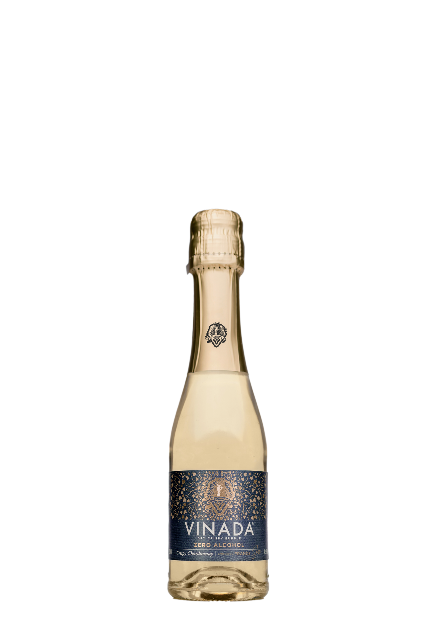 VINADA® - CRISPY CHARDONNAY MINI (0%) 200 ML - 3,6,12,24 Bottles