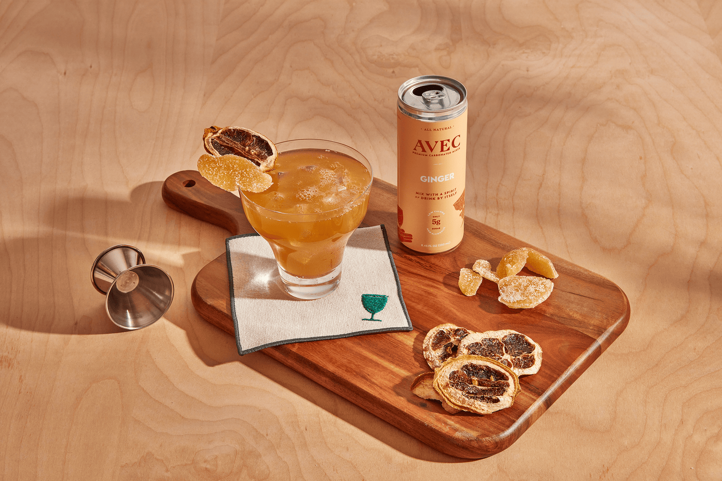 Avec Drinks & Atelier Saucier -  Cocktails & Napkins