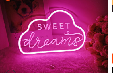 LED Neon Light, Acrylic Back Panel by Blak Hom