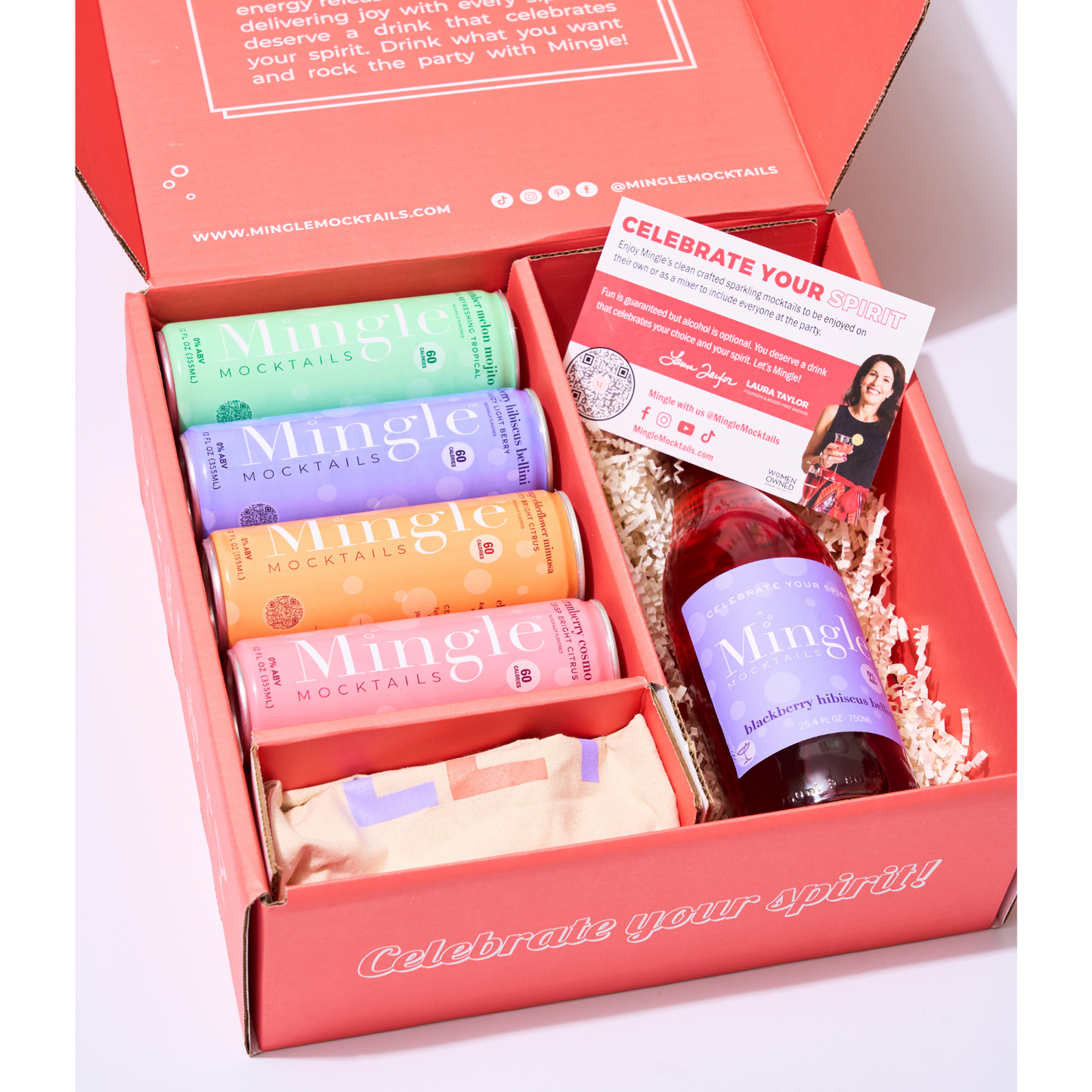 Mingle Mocktails - Gift Boxes: Signature Cans Gift Box / Signature Bottle Gift Box