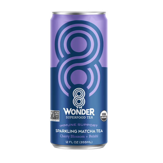 8th Wonder Tea - Sparkling Matcha Tea (12 - 12oz cans)