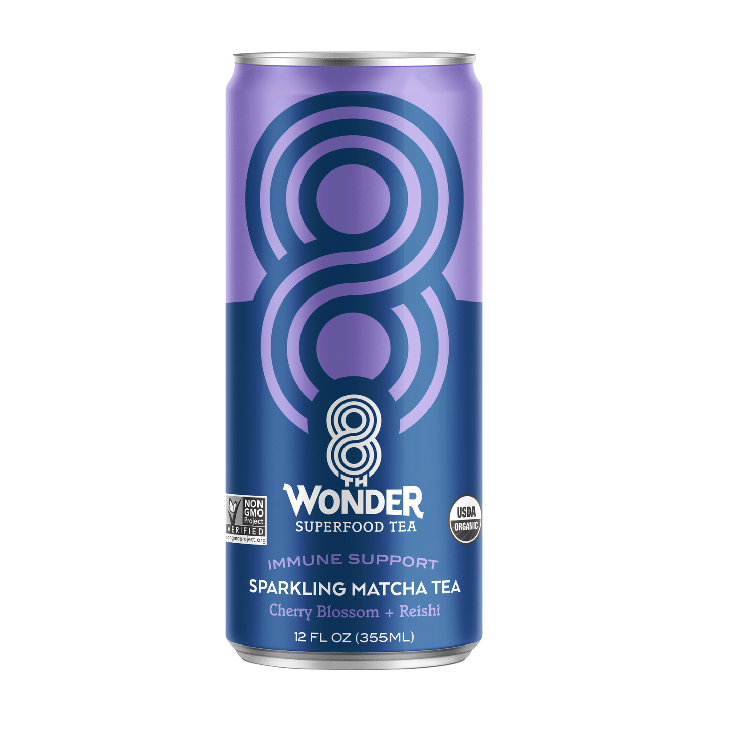 8th Wonder Tea - Sparkling Matcha Tea (12 - 12oz cans)