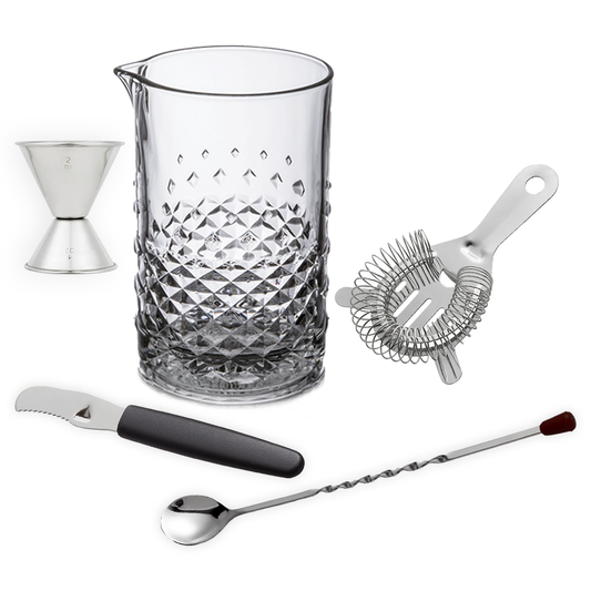 The Whiskey Ball - 5-Piece Old Fashioned Bar Tools