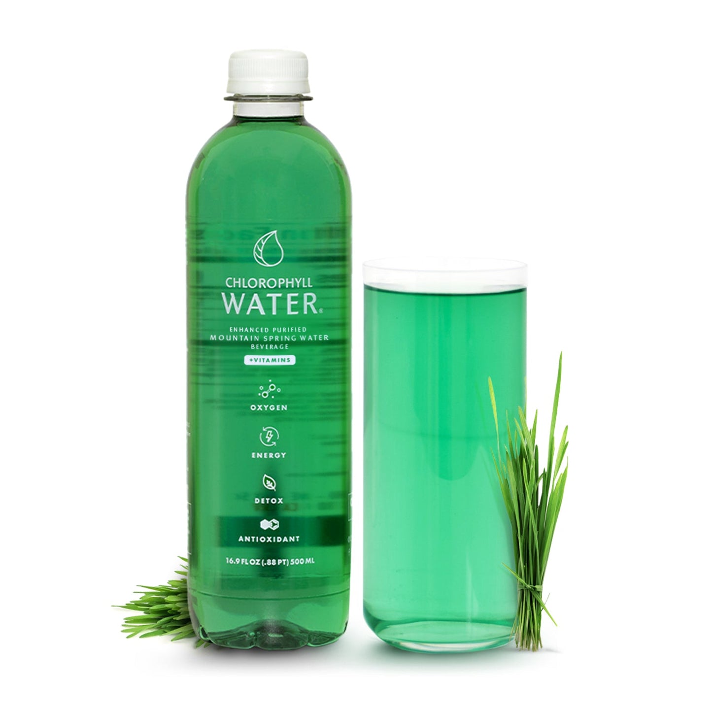 Chlorophyll Water® Mountain Spring Water with Essential Vitamins