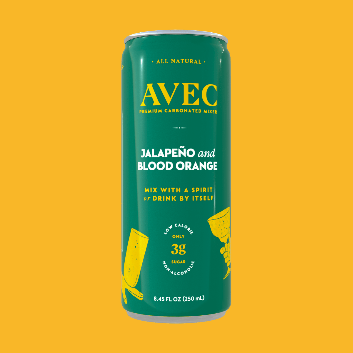 AVEC - Jalapeño & Blood Orange - 12-Pack