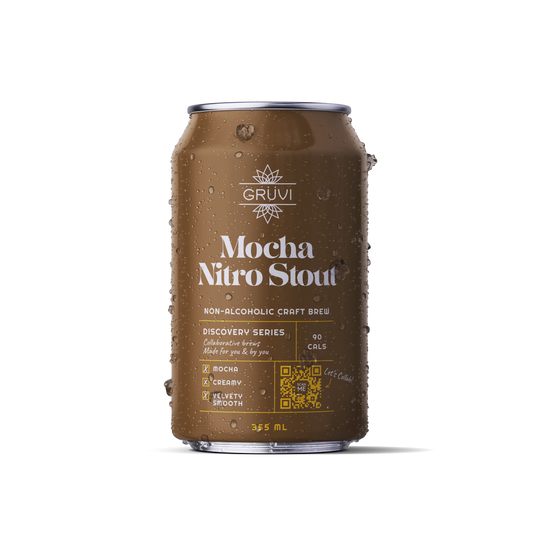 Grüvi - Alcohol-Free Mocha Nitro Stout – Limited Release