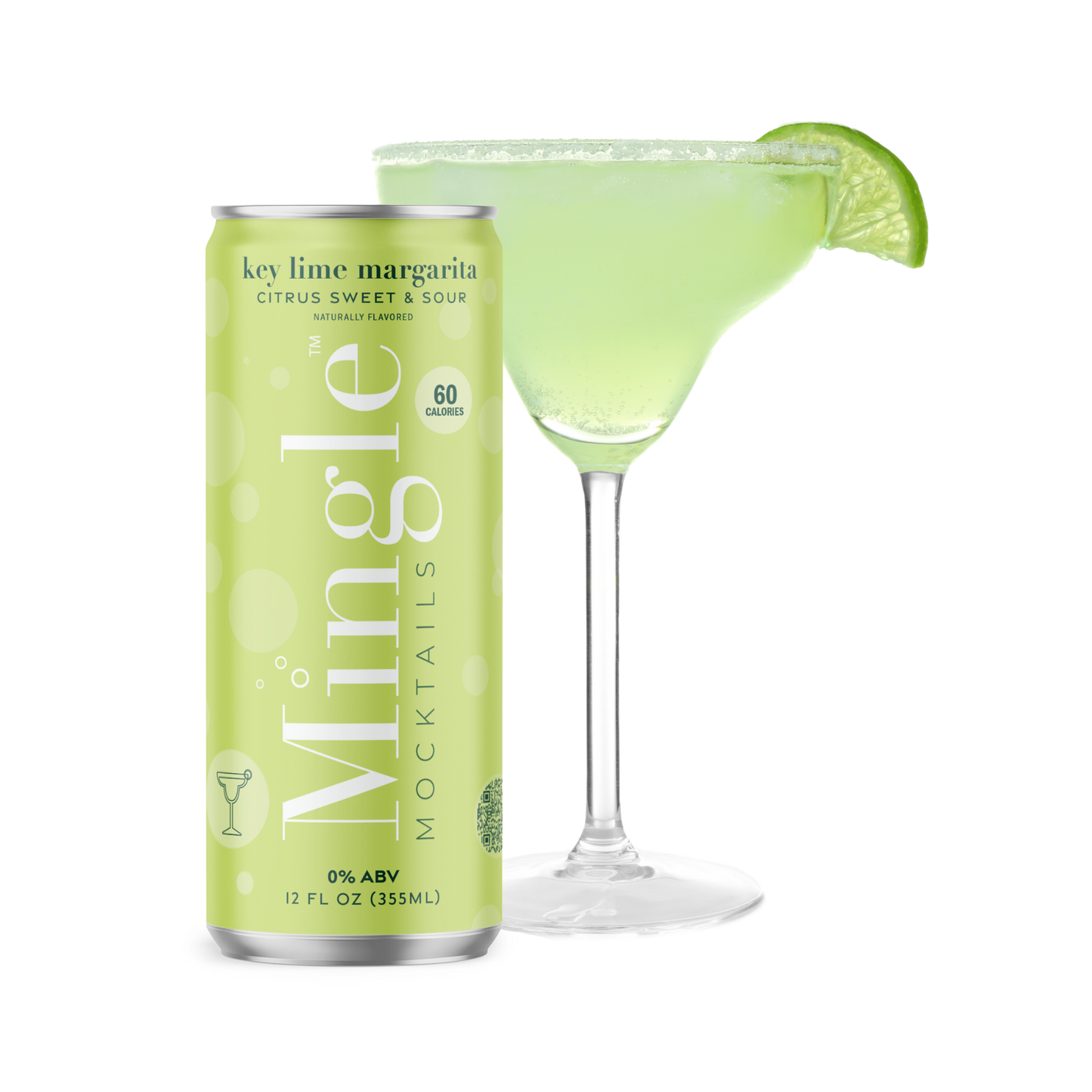 Mingle Mocktails - Key Lime Margarita - 12/24 Cans