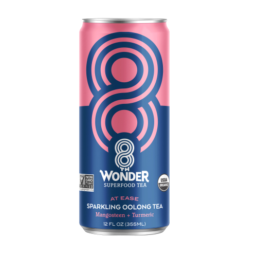 8th Wonder Tea - Sparkling Oolong Tea (12 - 12oz cans)