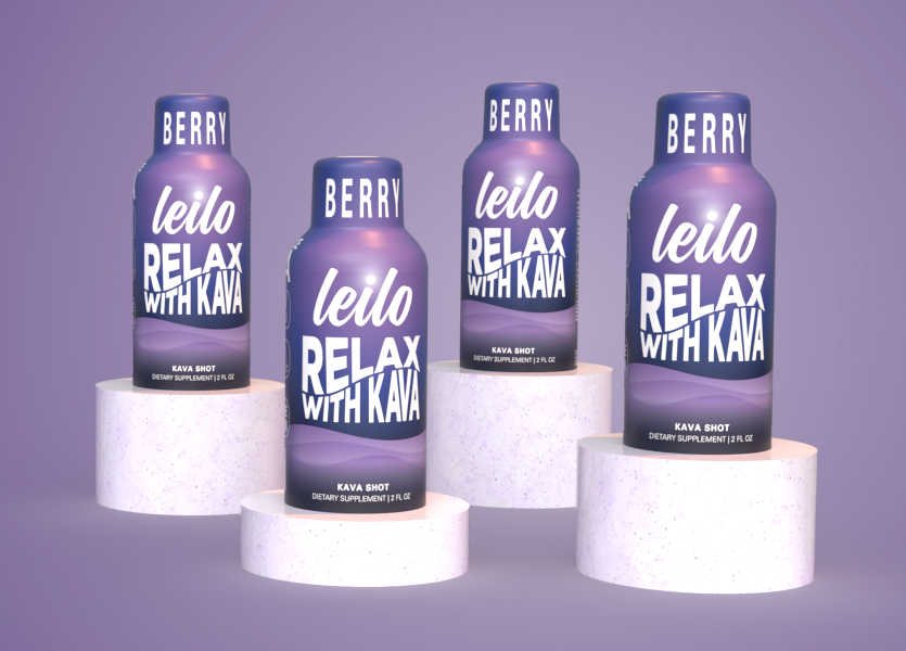 Leilo - Kava Relax Shot (12-Pack)