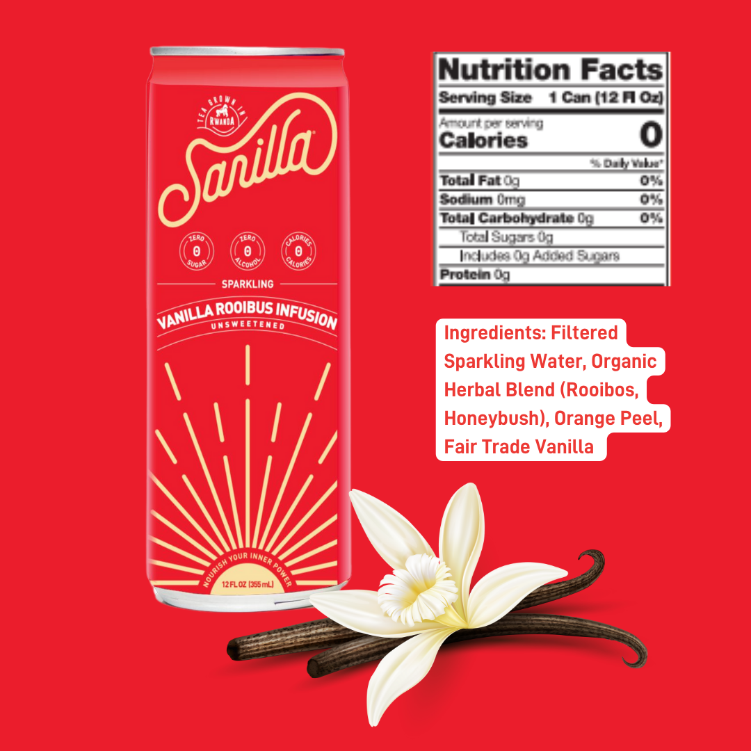 Drink Sarilla - Vanilla Rooibos - 12pk - 12oz