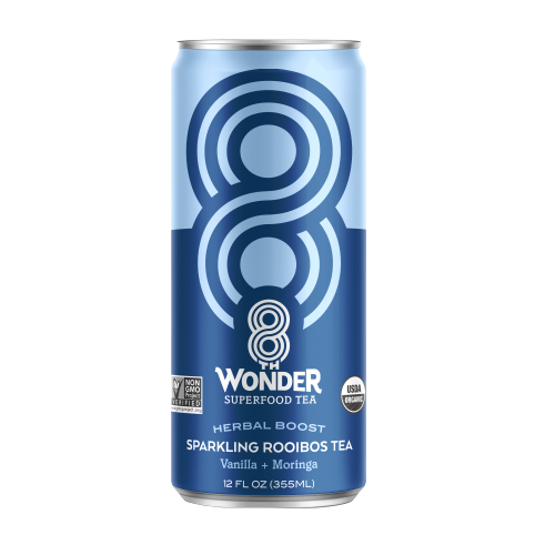 8th Wonder Tea - Sparkling Rooibos Tea (12 - 12oz cans)