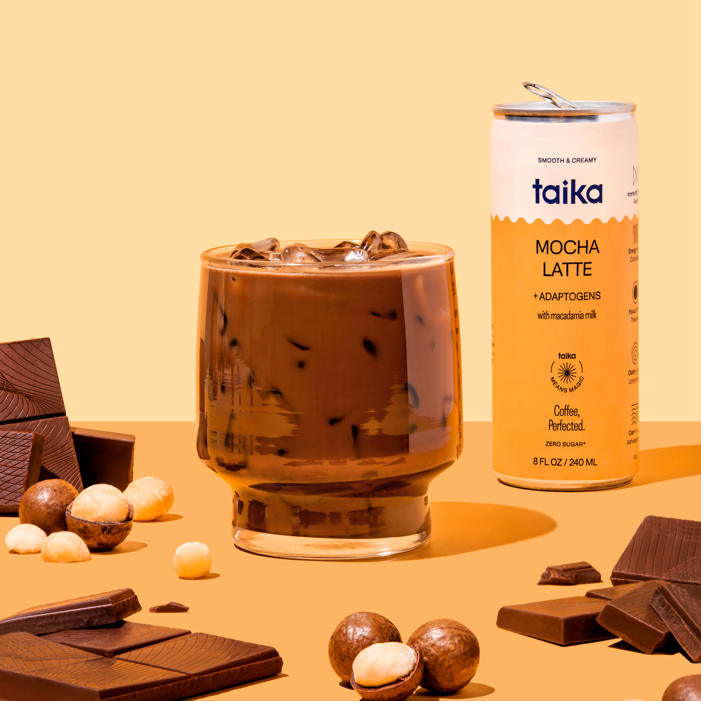 Taika Macadamia Milk Mocha Latte