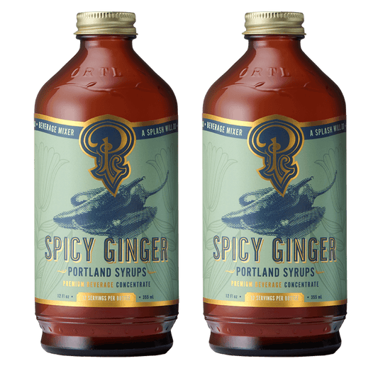 Spicy Ginger Syrup two-pack by Portland Syrups