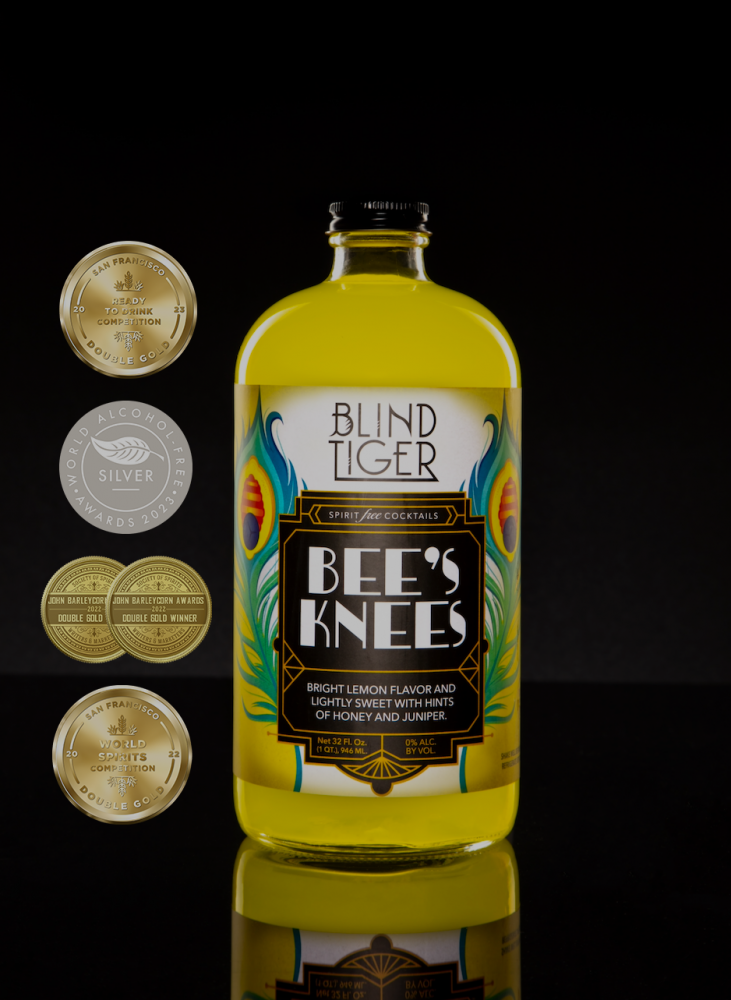 Blind Tiger - Bee's Knees - Spirit-Free Cocktail & Mixer - 16oz bottle