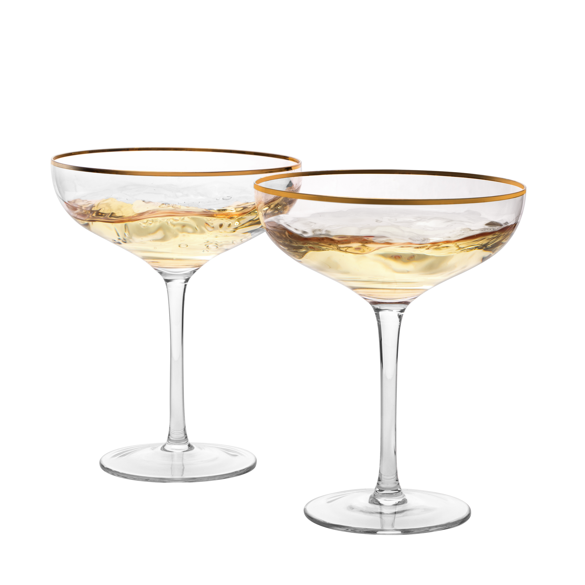 The Wine Savant - Art Deco Colored Stemmed Crystal Wine Glasses