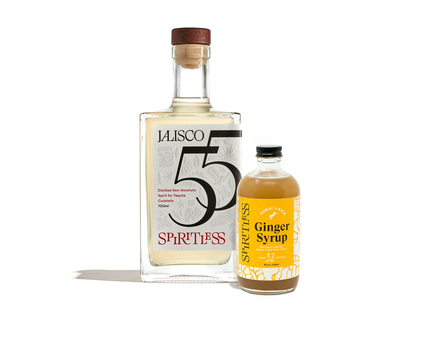 Spiritless - Jalisco 55 + Ginger Syrup Bundle